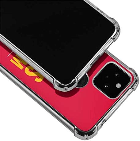 Skinit Clear Phone Case Compatible with Google Pixel 4a 5G - Officially Licensed NFL Kansas City Chiefs Team Motto Design