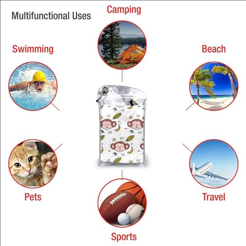 Serviette de voyage compacte grand format contre l'humidité - 7