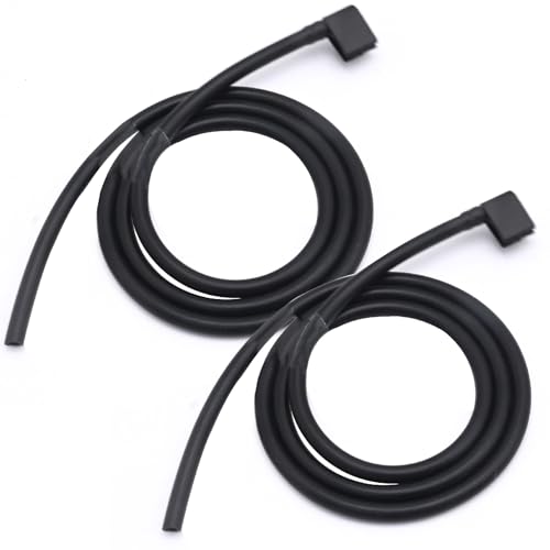 Image of 2E1955985 Front Windscreen Washer Jets Nozzle with Pipe Hose, Replacement for Mercedes-Benz Sprinter 2006-2018, 1 Pair Windshield Washer Jet with Tube, Replace 2E19559856