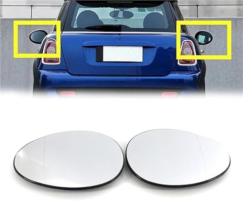 Miroir de rétroviseur pour MINI R55 R56 R57 R58 R59 R60 R61 glace dégivrante de rechange - 2