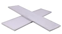 Vista 2 de 2 Piezas de Barra Plana Cuadrada de Aluminio 6061 de 1/4" (6mm) X 3" (75mm) de 12" de Largo .23" Placa de Propósito General 6061, T6511 Barra Sólida
