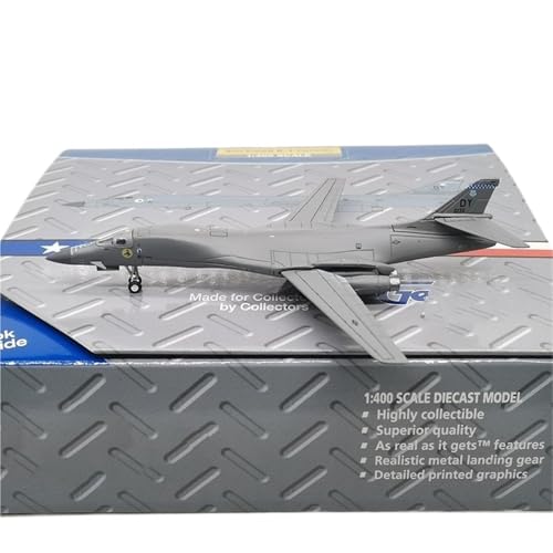 Modèle d'avion militaire B-1 Lancer 1:400, réplique de collection haute précision 11 cm