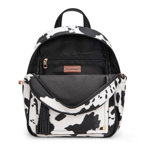 Image of Montana West Mini Backpack Purse for Women Anti Theft Backpacks with Secured Zipper and Tassel