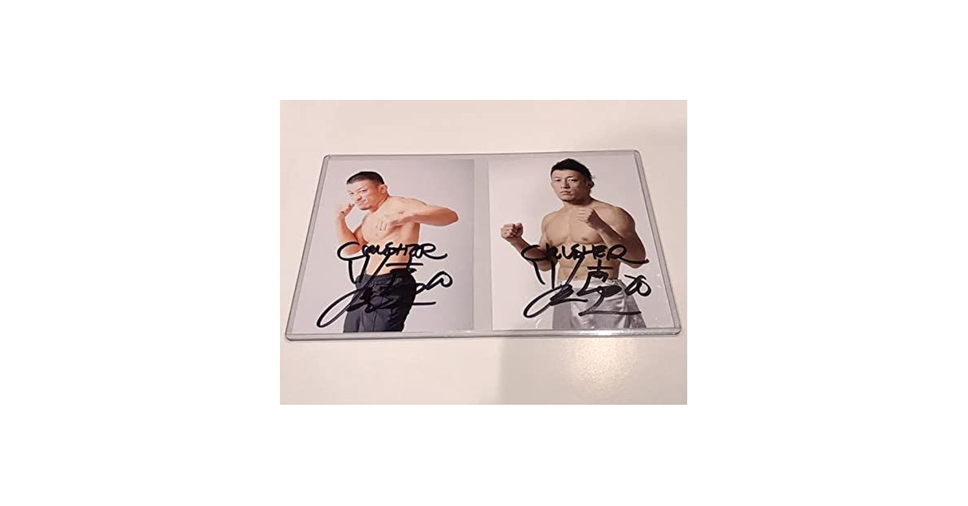 Amazon.co.jp: PRIDE crusher川尻達也直筆サイン入りフォトRIZIN
