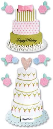 Jolees A Touch of Jolees Dimensional Stickers, Wedding Cake image 2