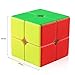 D-FantiX Gan 249 V2 2x2 Speed Cube Stickerless Gan 2x2 Magic Cube Puzzle Toy (49mm)