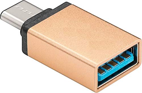 PremiumCord Adapter USB 3.1 Port C/Male to USB 3.0 A/Female Gold OTG