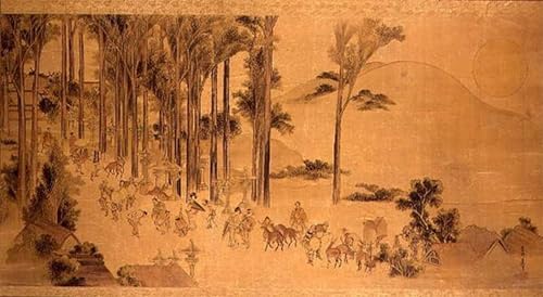 Tableau Toile Hokusai pour habiller un grand mur vide avec élégance