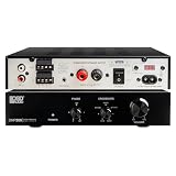 OSD Audio SMP200 Class D Subwoofer Amplifier, 200W Max Power, Compact Digital Amp for Passive Subwoofers, Adjustable Crossover Phase and Volume