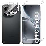 Lutree per OPPO Find X9 Vetro Temperato, 2+2 Pezzi Pellicola Protettiva+ Pellicola Fotocamera, Durezza 9H Anti-Graffio HD Senza Bolle Protezione Schermo