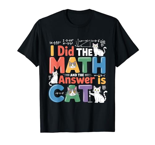 I Did Math The Answer Is Cat ���w �ʔ��� ���w �L T�V���c