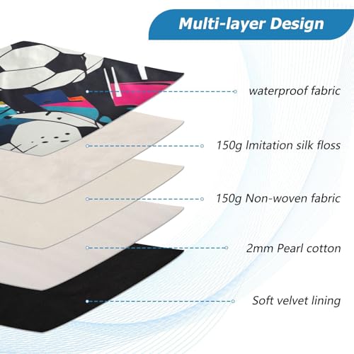 Funda para portátil 13-14 pulgadas con protección y tela impermeable miniatura 4