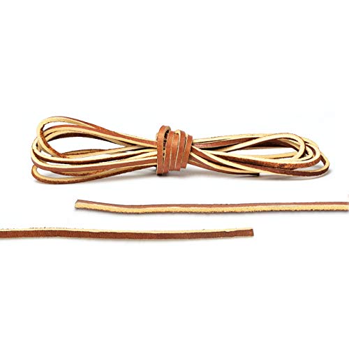 Premium Leather Boot Lace In Copper - Premium Quality And Durability #TOP1