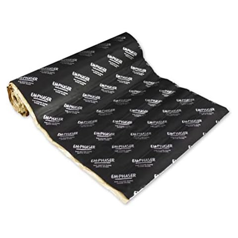 EMPHASER ESP-DM1 - Self Adhesive Aluminium Butyl Insulation Mat for Anti Drone Noise Insulation and Sound Insulation for Cars/Motorhomes, 4.5 mm, 2000 x 460 mm, Pack of 1 Cover