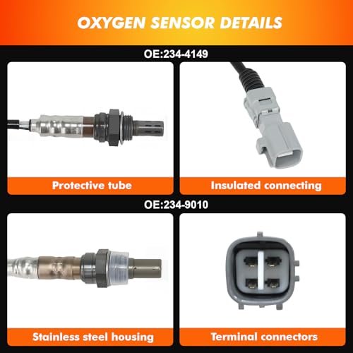 O2 Oxygen Sensor Fit for Toyota Camry Solara 2002-2003 234-9010 234-4149 by Zxyculture - Used condition - Image 7