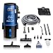Prolux Professional Shop Blue Wall Mounted Garage Vac Wet Dry Pick Up