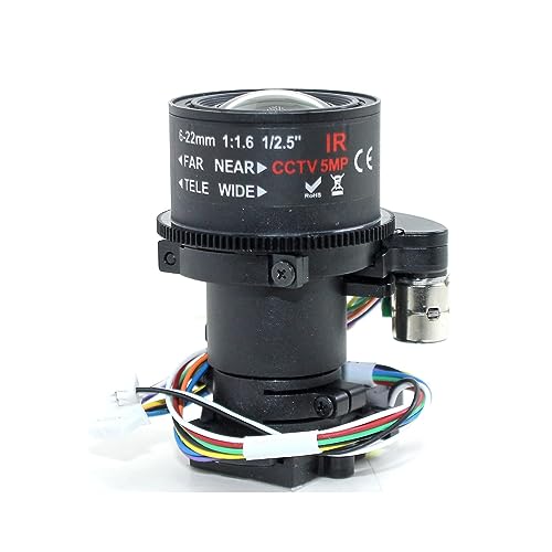 Objectif 5MP varifocal D14 pour sécuriser votre maison ou commerce