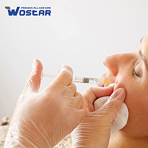 Nitrile Disposable Gloves 3 Mil Latex Free Safety Working Gloves For Food Handle Or Industrial Use (Transparent, 200 Count (Pack Of 1), Small) #TOP5