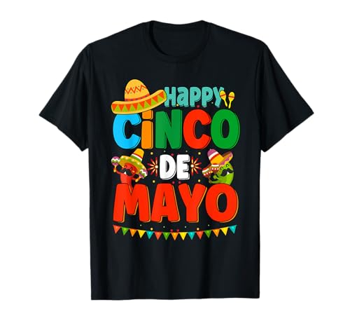 Happy Cinco De Mayo Fiesta Mexicana Viva México 5 De Mayo Camiseta