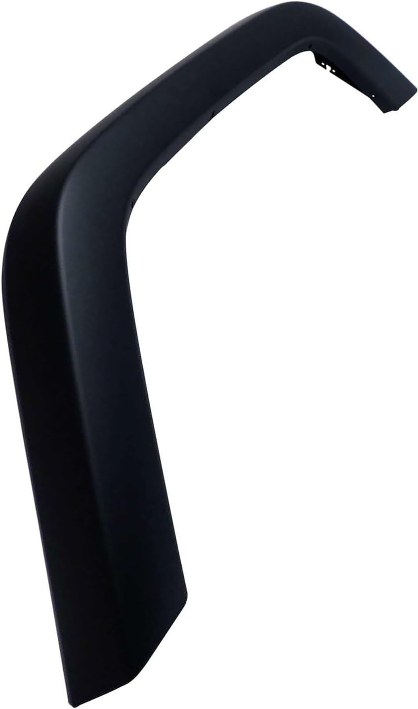 APDTY 171974 Fender Flare; Rear Right; Smooth Body Color; Compatible with V6 Gas Jeep Models, 2007-2011 Wrangler, 2012-2017 Wrangler 3.6L DOHC, 2018 Wrangler JK; Replaces 5KC84TZZAE
