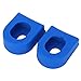 Crank Arm Protectors Crankset Shell Case Crank Arms Boots for Parts (Blue)