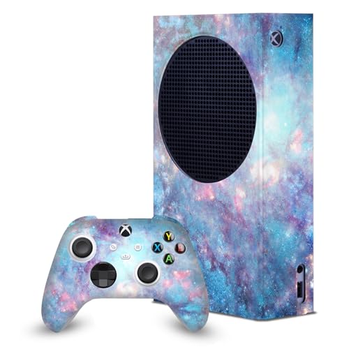 Skins Xbox Series S au motif espace abstrait vinyle de haute précision