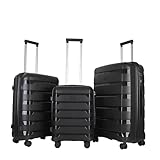 ruote carbonio cinesi mozzi dt swiss Set da viaggio completo per qualsiasi viaggio: include valigie piccole (55 × 38,5 × 22 cm, 2,53 kg), M (66,5 × 45 × 27 cm, 3,36 kg) e L (77 × 51,5 × 30,5 cm, 4,1 kg), ideale per tutto dal fine settimana. lontano a vacanti estesi azioni.