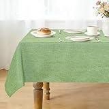 Polyvalent : avec son apparence élégante, cette nappe n’est pas seulement adaptée pour un usage quotidien, mais aussi comme nappe de jardin pour l’extérieur et convient pour les fêtes d’anniversaire, les mariages, les célébrations du Nouvel An, Noël, Pâques, Thanksgiving et bien d’autres occasions.