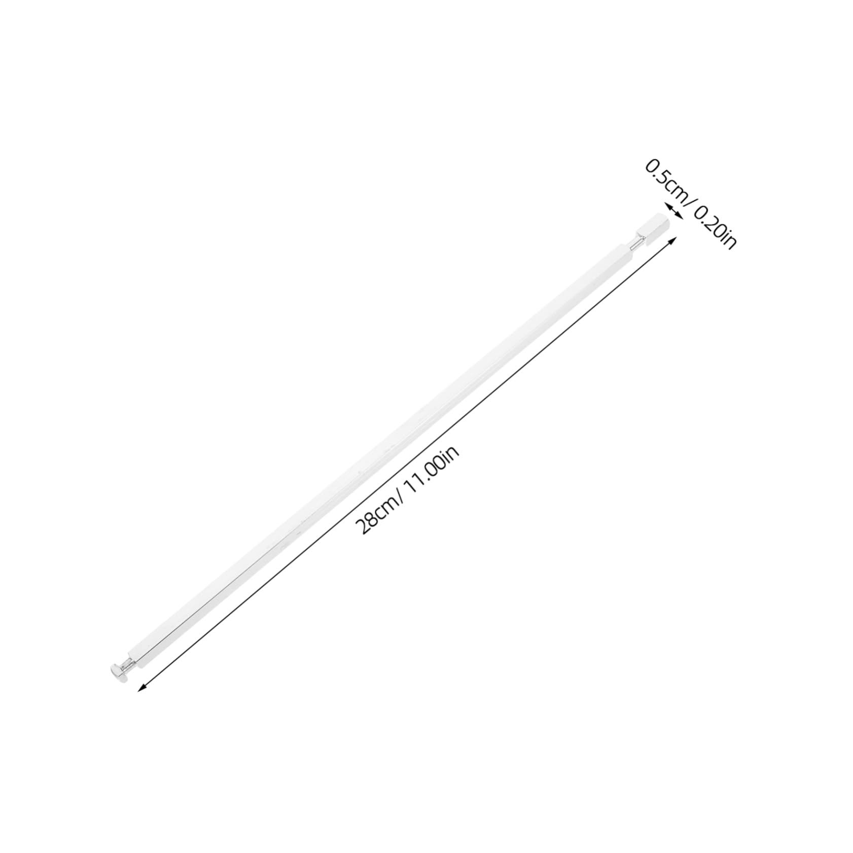 PRETYZOOM Stainless Steel Rotating Chicken Fork Shaft Air Fryer Roasting Fork Replacement for Grilling