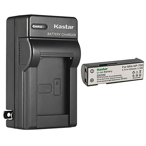 Kastar 1-Pack Battery And Ac Wall Charger Replacement For Konica Minolta Np-700 Battery, Konica Minolta Dimage X500, Minolta Dg-X50-K, Minolta Dg-X50-R, Minolta Dg-X50-S, Konica Minolta X6 Camera #TOP17