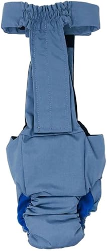 Miniatura 4 de Pañal para perro impermeable de alta calidad a prueba de escapes, L, sin agujero para la cola, fabricado en Estados Unidos