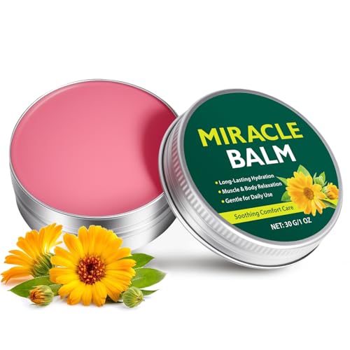 ZIXBMHYJ Miracle Balm - Natural Soothing Cream for Joint & Muscle Comfort, Relief for Legs, Arms, Back, Hands & Feet, All Skin Types 1 Pack