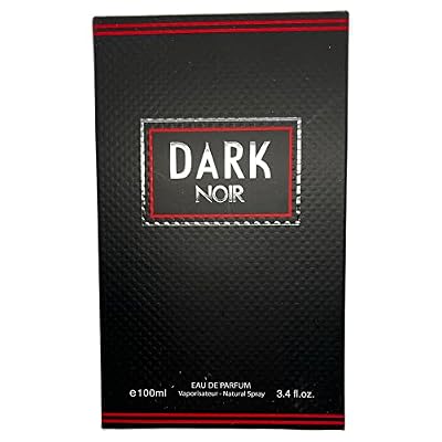 Dark Noir Eau De Parfum for Men by Secret Plus - 3.4 Fl Oz - Daytime Casual Wear - Ideal Gift!, (Pack of 1)