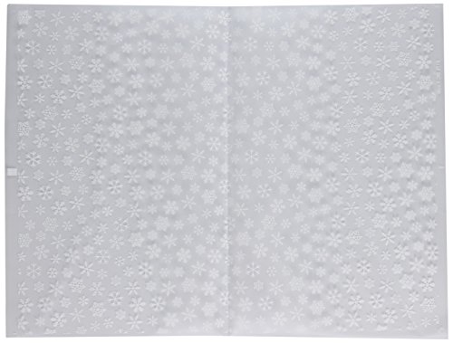 Pfeil & Holing Chocolate Transfer Sheet - Snowflakes - #3