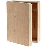 Darice 9157-69 Wood Hinged Memory Box