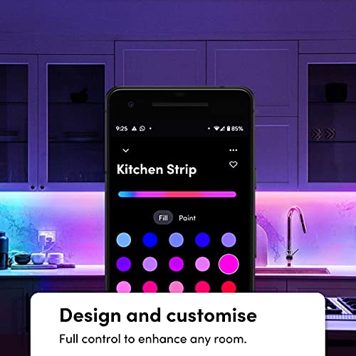 Lifx Lightstrip Color Zones, Wi-Fi Smart Led Light Strip, Full Color With Polychrome Technology™, No Bridge Required, Compatible With Alexa, Hey Google, Homekit And Siri, 120" Kit #TOP1
