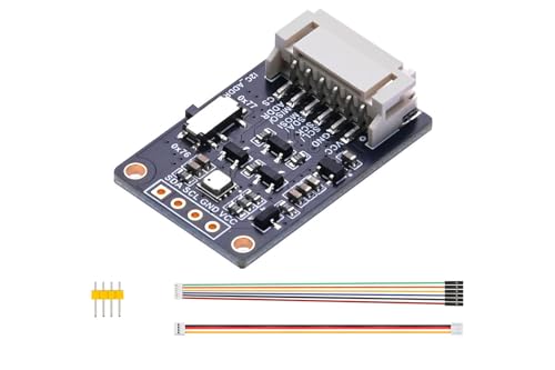BME688 Environmental Sensor - High Accuracy Temperature, Humidity, Pressure & Gas Detector with SPI/I2C for Arduino, Raspberry Pi, ESP32
