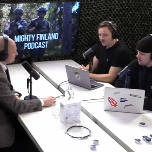 Couverture de Accelerating your defence innovation and working in defence tech - Rasmus Basilier from Millog (Mighty Finland recording)