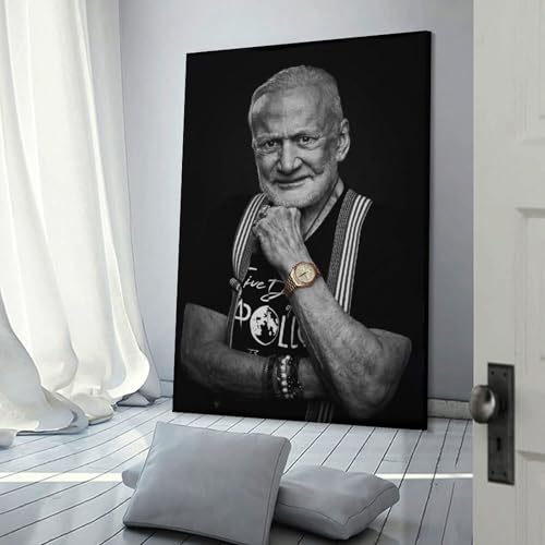 Poster Buzz Aldrin 1 deco murale de chambre spatiale 20x30