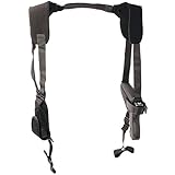Uncle Mike's Off-Duty and Concealment Pro-Pak Nylon Horizontal Shoulder Holster (Size 16, Black)