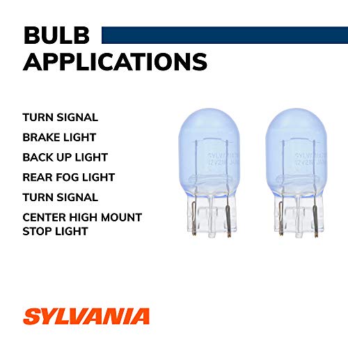 Sylvania - 7440 Silverstar Mini Bulb - Brighter And Whiter Light, Ideal For Daytime Running Lights (Drl) And Back-Up/Reverse Lights (Contains 2 Bulbs) #TOP5