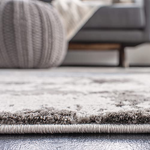 Safavieh Craft Collection Accent Rug - 4' X 6', Grey & Blue, Modern Design, Non-Shedding & Easy Care, Ideal For High Traffic Areas In Entryway, Living Room, Bedroom (Cft820F) #TOP4