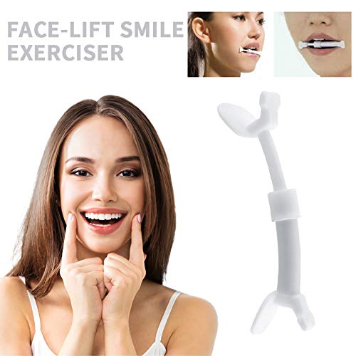 5PCS Facial Muscle Exerciser, Facial Muscle Exerciser, Exercise Slim Toner Flex Face Smile Tools, Face Muscle Trainer Flexiable Facial Exercise Toning kit