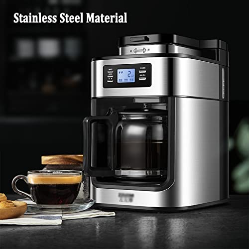 ADLOF Filterkaffeemaschine für 8 Tassen, Automatische Kaffeemaschine Mahlen und Brühen, Elektrische Kaffeemaschine mit… – Bild 3