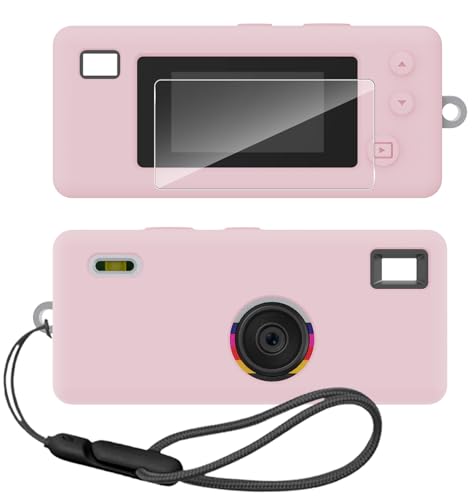 Funda de silicona para cámara Kodak CHARMERA con protector miniatura 1