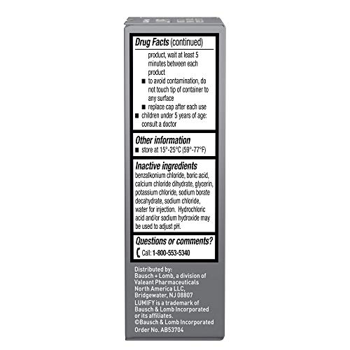 Lumify Redness Reliever Eye Drops 0.08 Ounce (2.5Ml) #TOP7