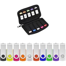 ABLAZE 20 Pack 128MB USB 2.0 Flash Drive + USB Storage Case