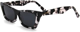 REDBERRY Kadın RB 8802 C1,Güneş Gözlüğü,KEMİK SİYAH Çerçeve SİYAH Cam,53