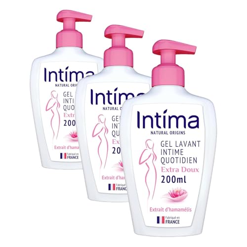Intima Gel Intime Natural Origins - Extra-Doux - 200 ml (Lot de 3)