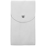 Pochette de montre en velours – format portable et facile à transporter. la pochette souple protège la montre des rayures